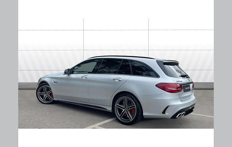 Used Mercedes C63S AMG 502 HP (369 kW) 2021 Silver Estate