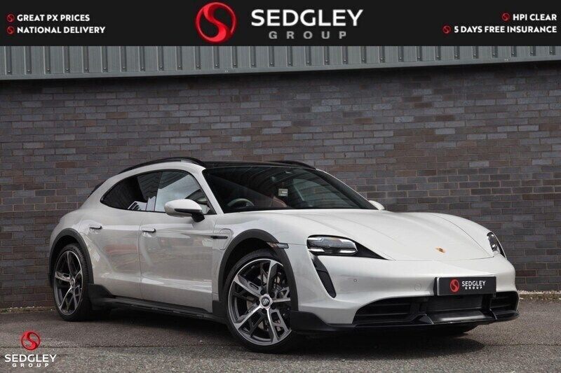 Grey Used 2021 Porsche Taycan Cross Turismo Sedan | £64,995 (Super price) - Image 1/4