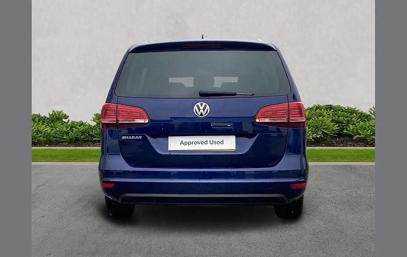 Used VW Sharan SE 147 HP (108 kW) 2021 Blue MPV