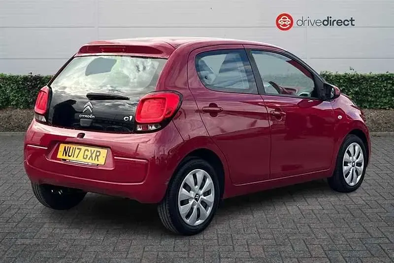 Usado Citroën C1 Feel 82 HP (60 kW) 2017 Vermelho Citadino
