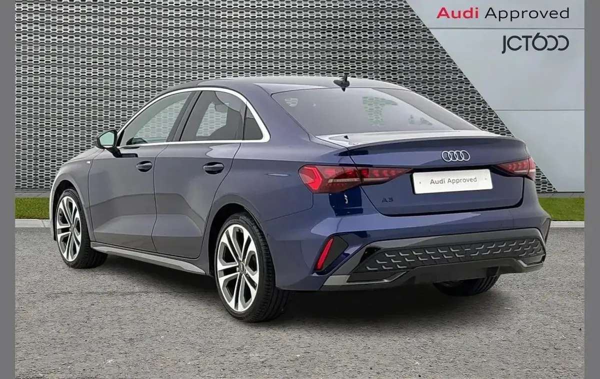 Used Audi A3 S-Line 147 HP (108 kW) 2025 Blue Sedan