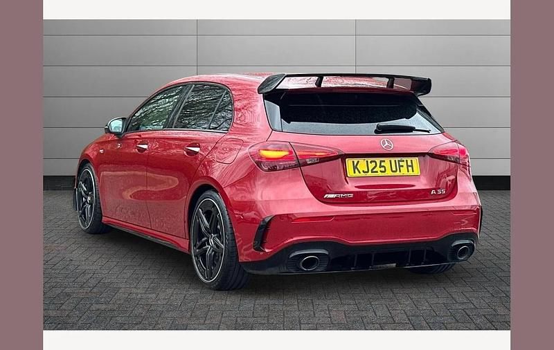 Used Mercedes A35 AMG Premium Plus 301 HP (221 kW) 2025 Red Hatchback