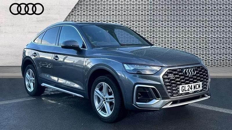 Grey Used 2024 Audi Q5 Sportback S-Line SUV | £37,590 (Good price) - Image 1/4