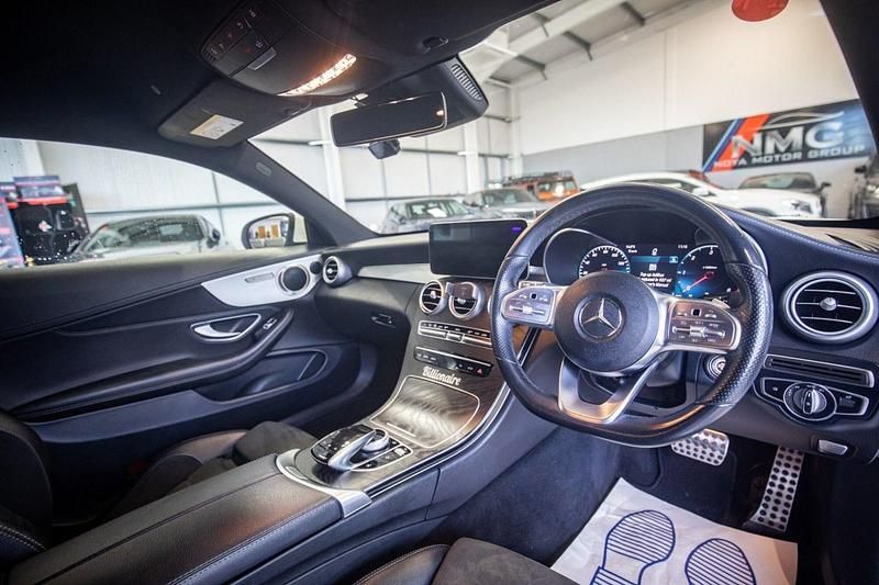 Used Mercedes C220 AMG Line Premium 2018 White Coupe