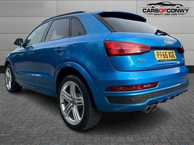 Used Audi Q3 S-line plus 184 HP (135 kW) 2016 Blue SUV