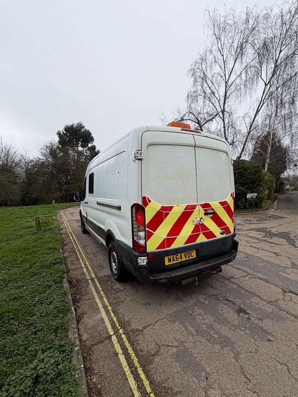 Used Ford Transit 125 HP (91 kW) 2014 White Cabriolet