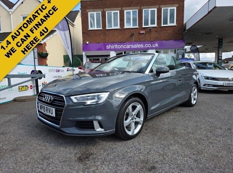 Grey Used 2019 Audi A3 Cabriolet Sport Cabriolet | £13,990 (Good price) - Image 1/4