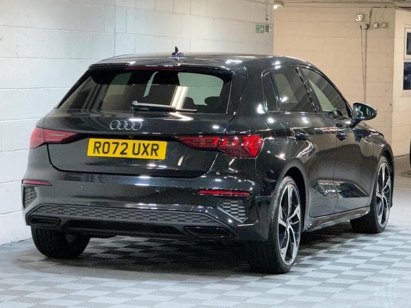 Used Audi A3 Black Edition 2022 Black Sedan