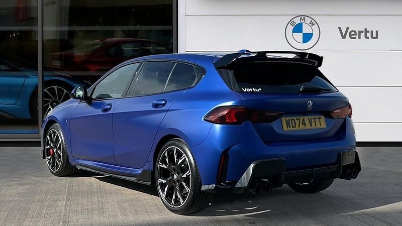 Used BMW 120 M Sport 168 HP (123 kW) 2024 Blue Hatchback