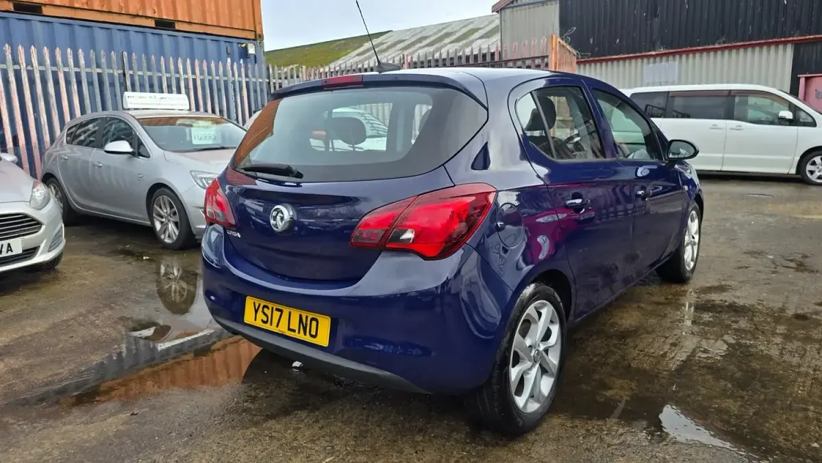 Used Vauxhall Corsa 2017 Blue Hatchback