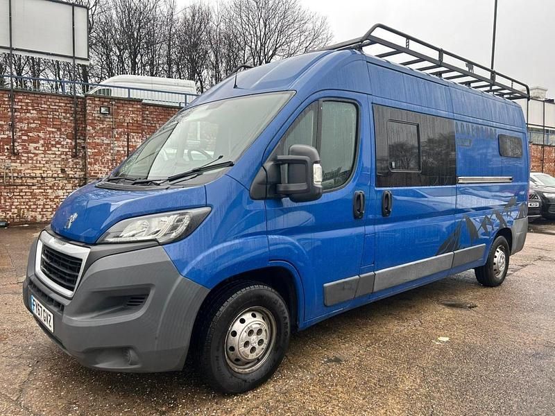 Used Peugeot Boxer 130 HP (95 kW) 2017 Blue Van