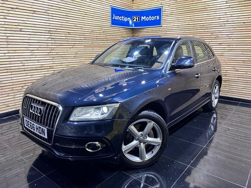 Blue Used 2016 Audi Q5 S-Line SUV | £11,990 (Fair price) - Image 1/4