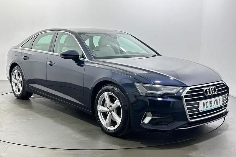 Used Audi A6 Sport 204 HP (150 kW) 2019 Blue Sedan