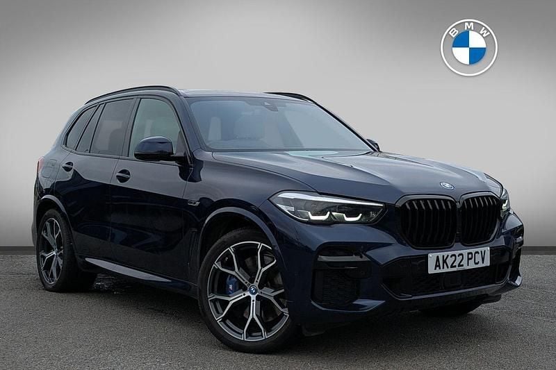 Blue Used 2022 BMW X5 M Sport SUV | £51,691 (Fair price) - Image 1/4