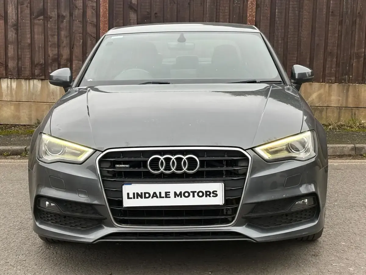 Used Audi A3 S-Line 184 HP (135 kW) 2015 Grey Sedan