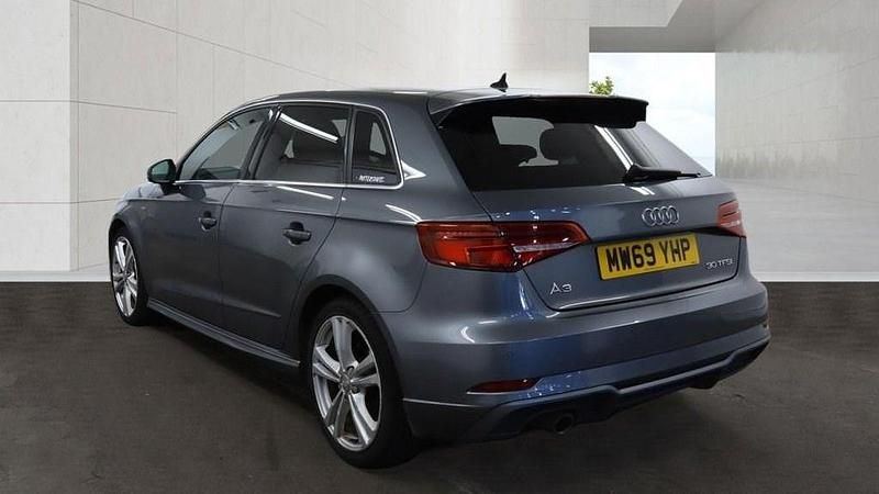 Used Audi A3 Sportback S-Line 116 HP (85 kW) 2019 Grey Hatchback