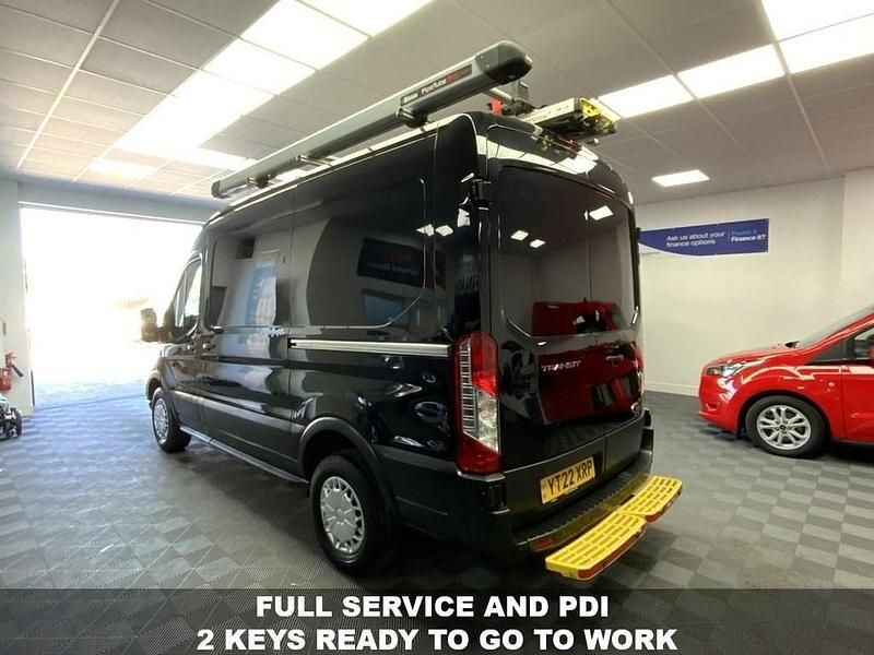 Used Ford Transit 105 HP (77 kW) 2022 Black Van