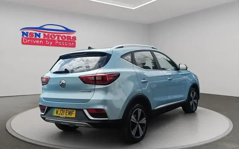 Used MG ZS Exclusive 105 kW (143 HP) 2021 Blue SUV