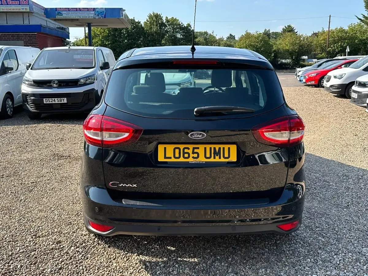 Used Ford C-MAX Titanium 120 HP (88 kW) 2015 Black MPV