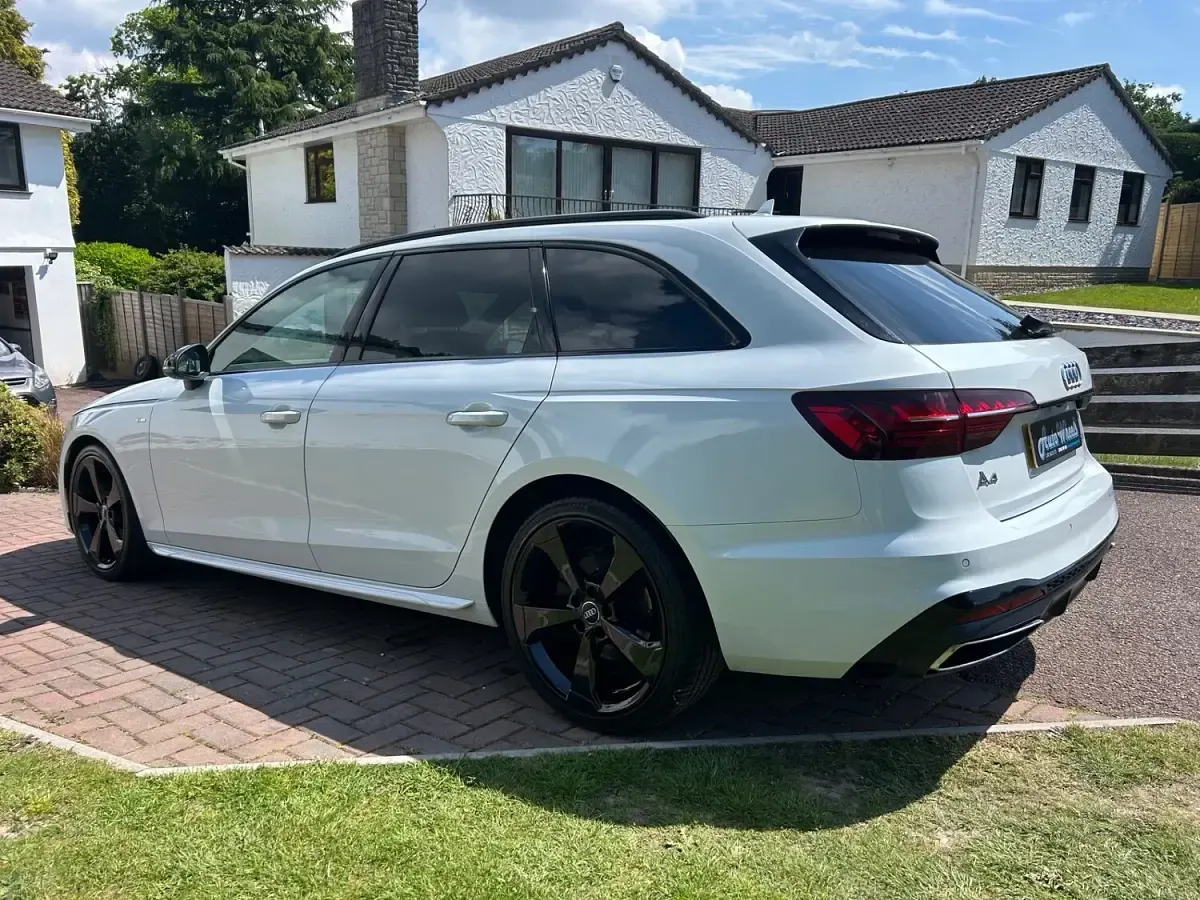 Used Audi A4 Black Edition 2020 White Estate