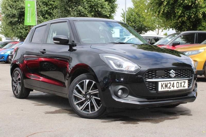 Black Used 2024 Suzuki Swift SZ5 Hatchback | £15,250 (Fair price) - Image 1/3