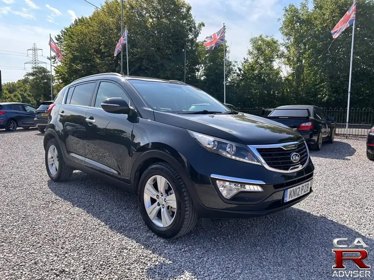 Used Kia Sportage 115 HP (84 kW) 2012 Black SUV