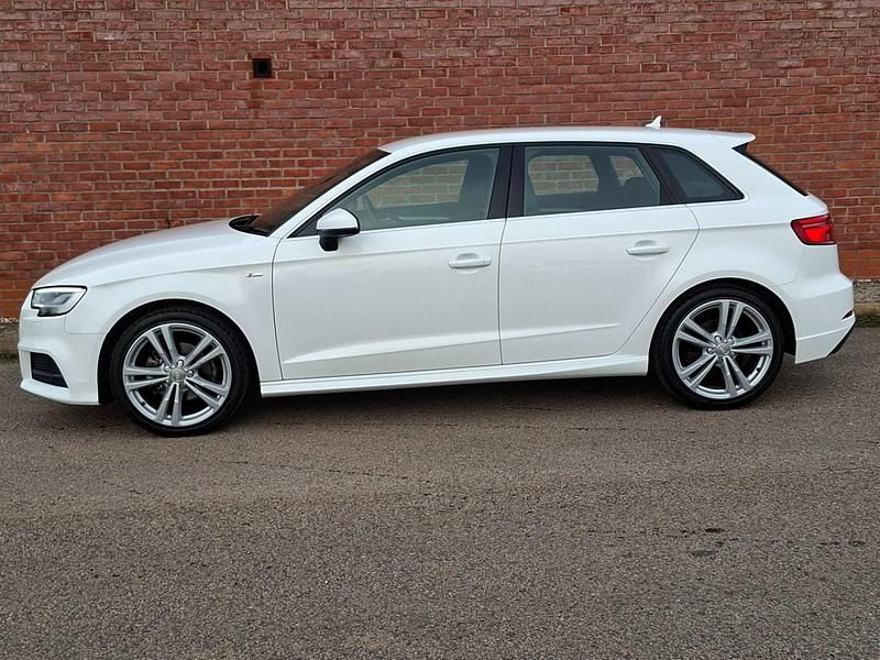 Used Audi A3 S-Line 2016 White Hatchback
