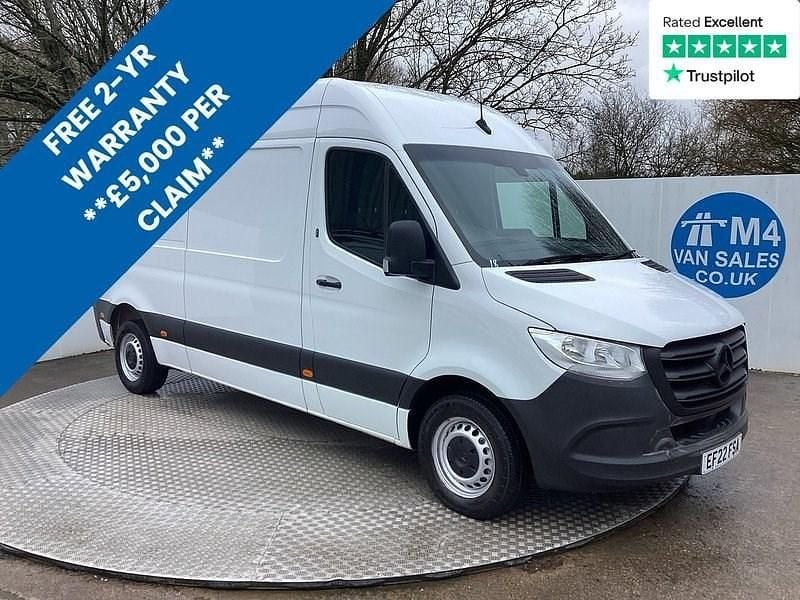 Used Mercedes Sprinter Premium 150 HP (110 kW) 2022 White Van