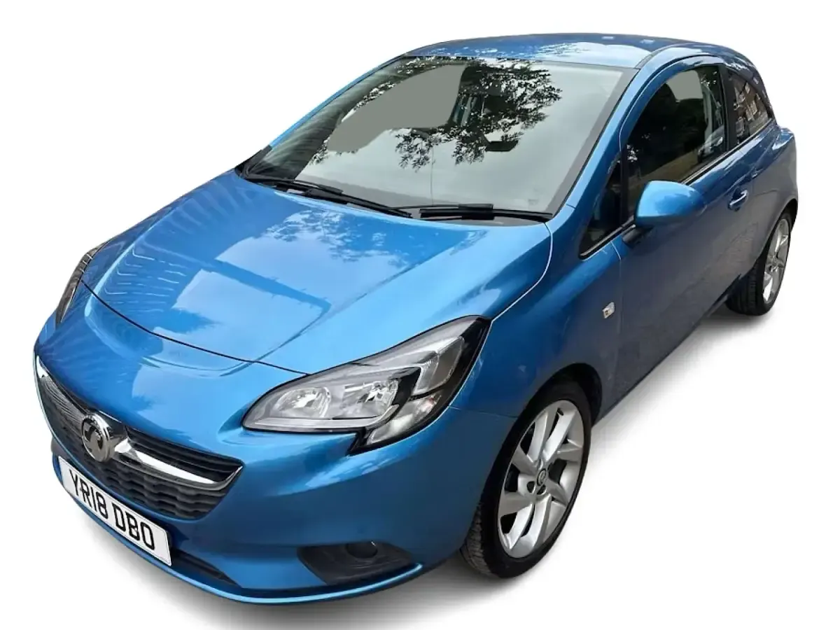 Used Vauxhall Corsa 90 HP (66 kW) 2018 Blue Hatchback