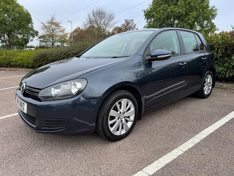 Used VW Golf VI Match 105 HP (77 kW) 2011 Blue Hatchback