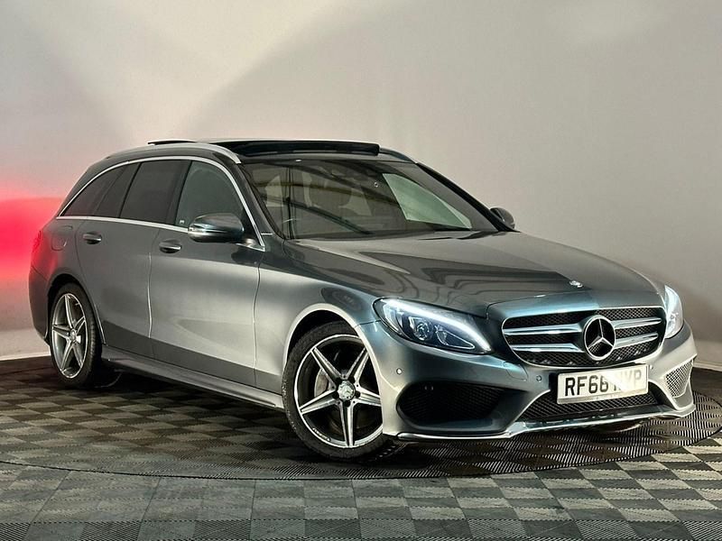 Grey Used 2016 Mercedes C300 AMG line Estate | £8,495 - Image 1/4