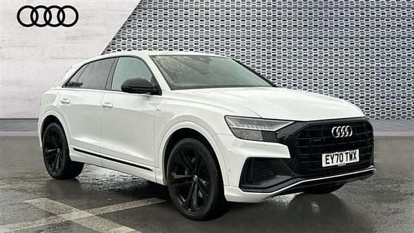 Used Audi Q8 Comfort 286 HP (210 kW) 2020 White SUV