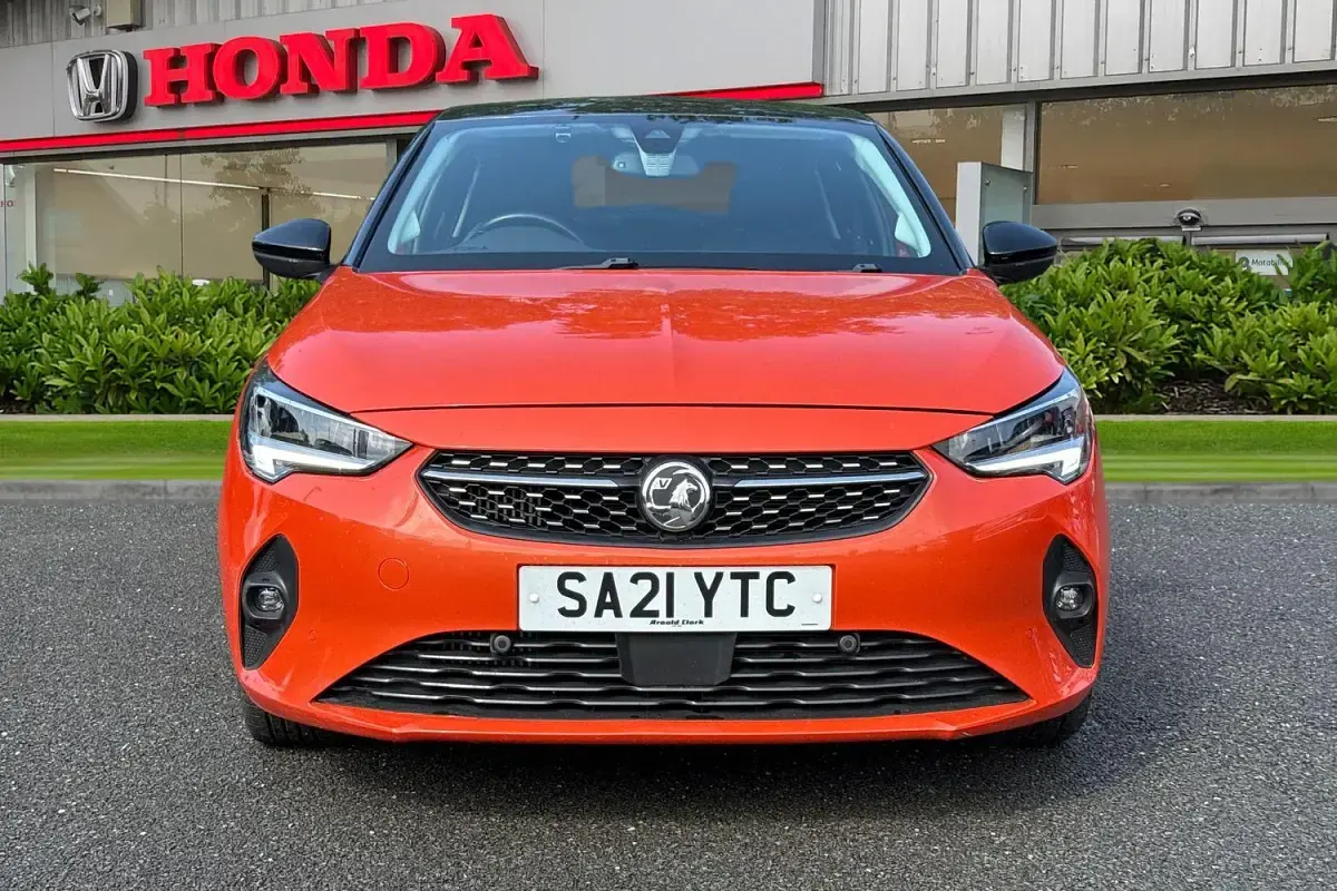 Used Vauxhall Corsa Elite 2021 Orange Hatchback