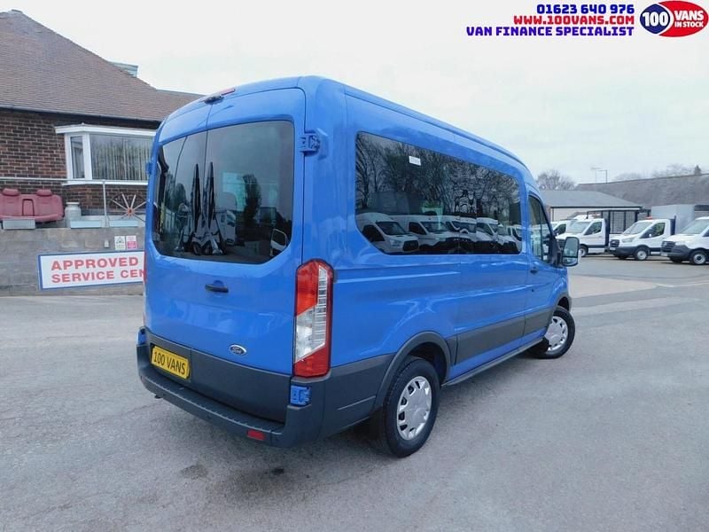 Usado Ford Transit Trend 125 CV (91 kW) 2016 Azul Berlina