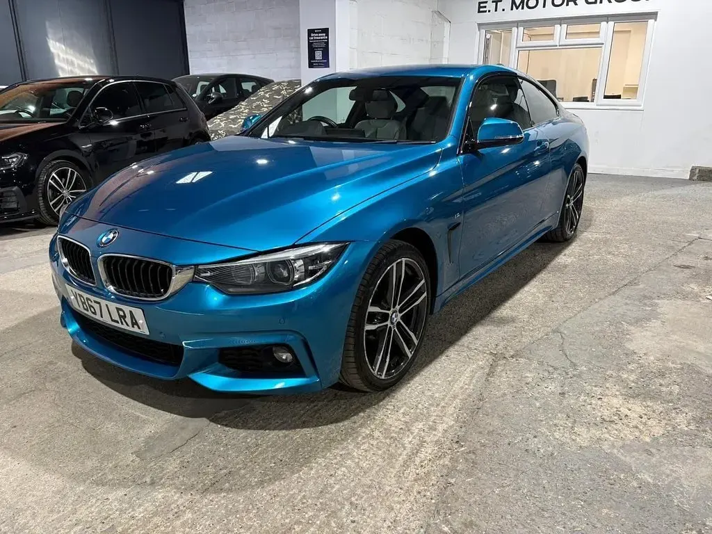 Used BMW 420 Coupé M Sport 2018 Blue Coupe
