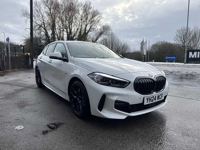 White Used 2024 BMW 116 M Sport Hatchback | £23,499 (Fair price) - Image 1/4