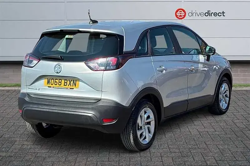 Used Vauxhall Crossland X 83 HP (61 kW) 2019 Silver SUV