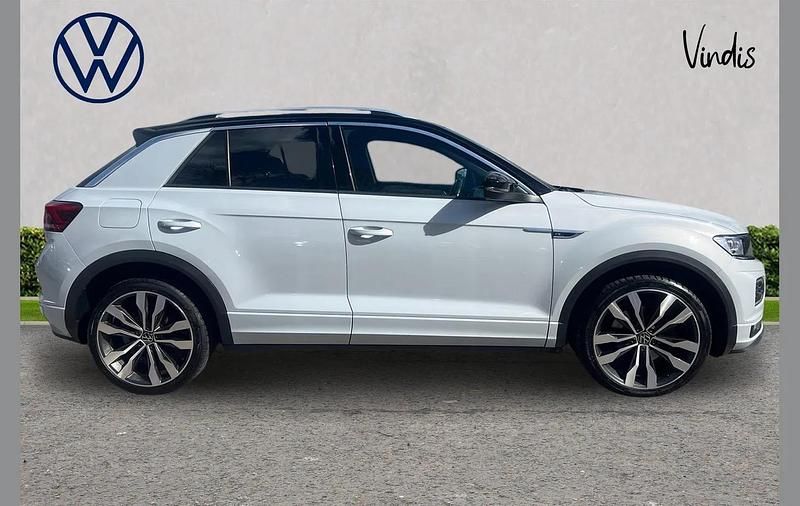 Used VW T-Roc R-line 150 HP (110 kW) 2021 Silver SUV