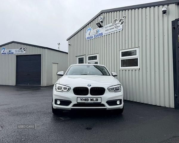 Used BMW 116 115 HP (84 kW) 2019 White Hatchback