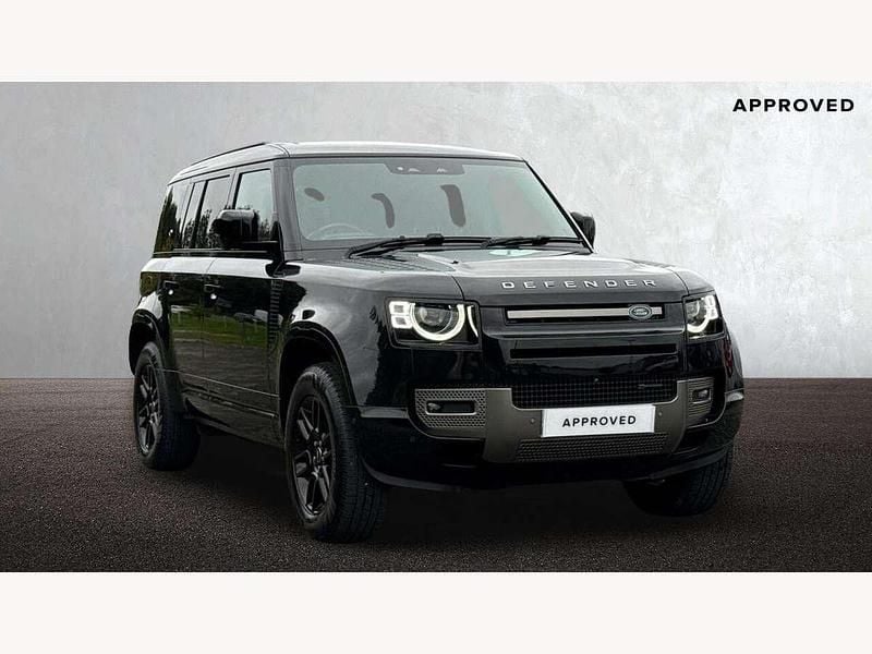 Santorini black Used 2022 Land Rover Defender Dynamic SUV | £54,395 (Fair price) - Image 1/4