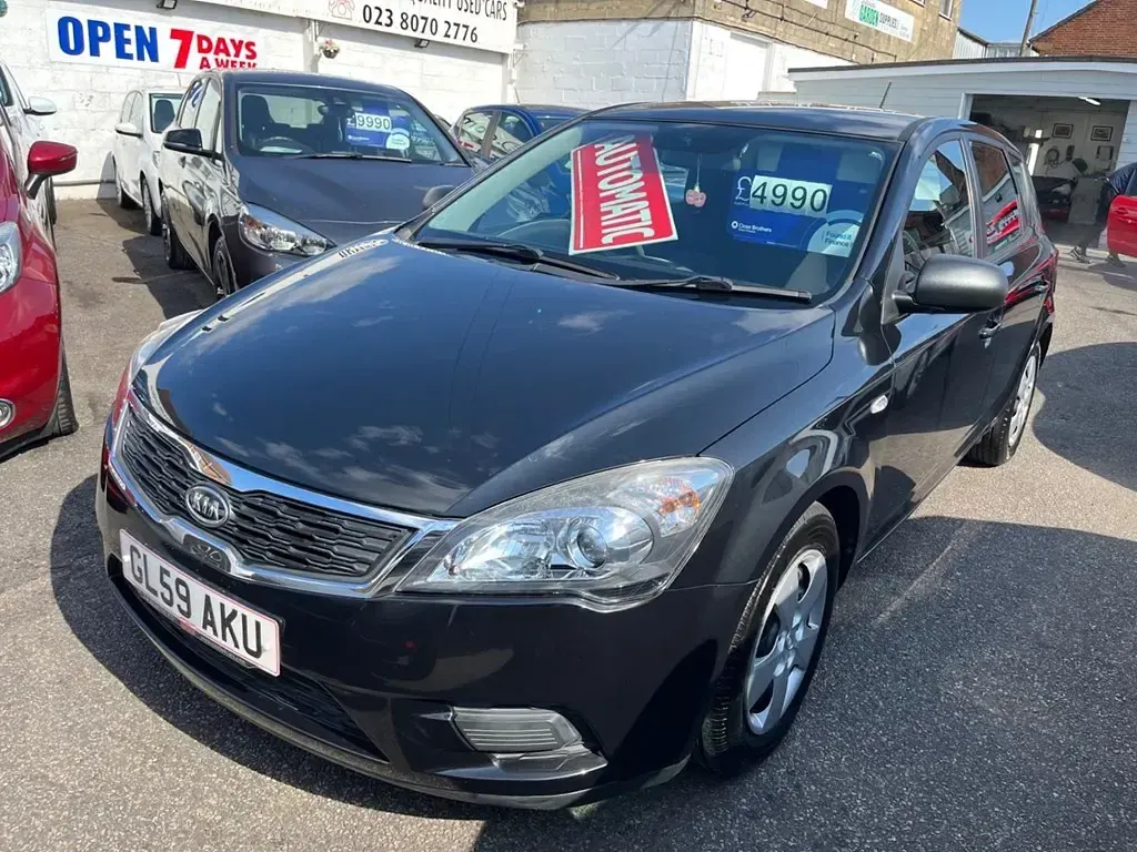 Used Kia Ceed 2009 Black Hatchback