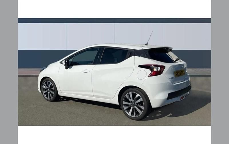 Used Nissan Micra Tekna 92 HP (67 kW) 2022 White Hatchback