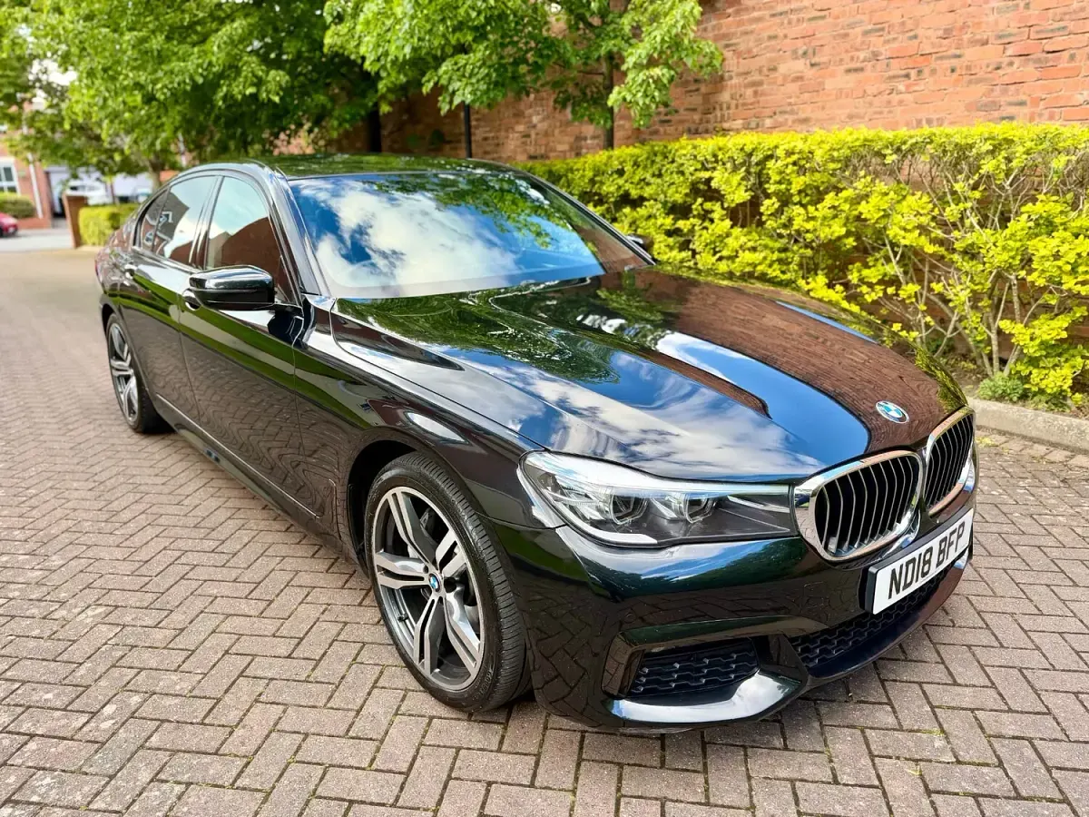 Used BMW 740 M Sport 2018 Black Sedan