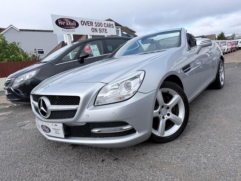 Used Mercedes SLK250 2013 Silver Cabriolet