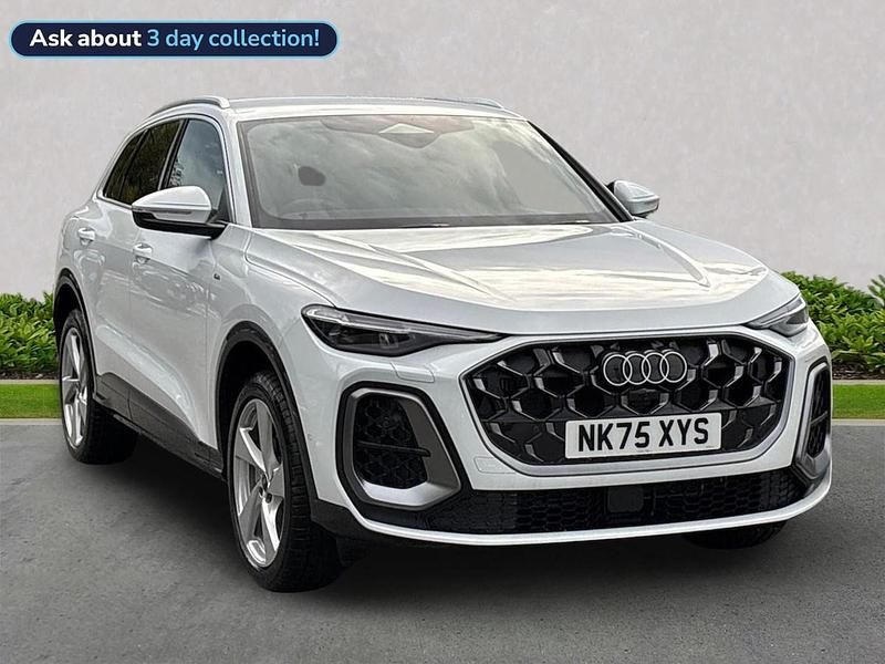 White Used 2025 Audi Q5 S-Line SUV | £49,867 - Image 1/4