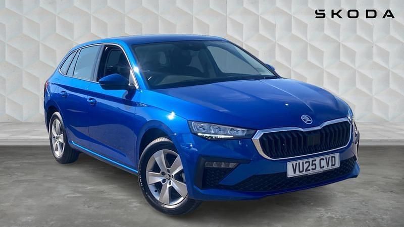 Blue Used 2025 Skoda Scala SE Hatchback | £16,900 (Fair price) - Image 1/4