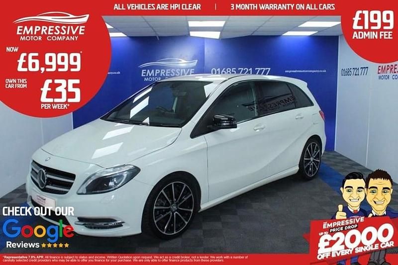 White Used 2014 Mercedes B180 MPV | £6,999 (Fair price) - Image 1/1