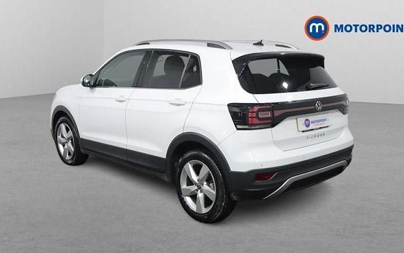 Used VW T-Cross SEL 110 HP (80 kW) 2022 White SUV