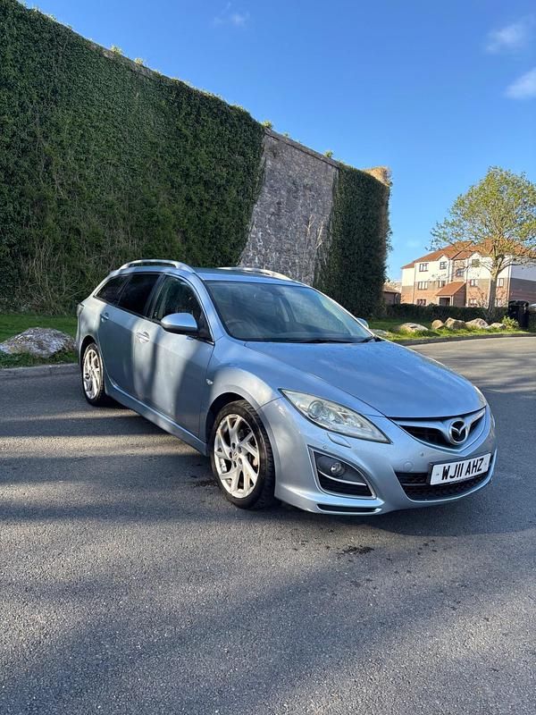 Begagnad Mazda 6 Inclusive 180 HK (132 kW) 2011 Blå Kombi