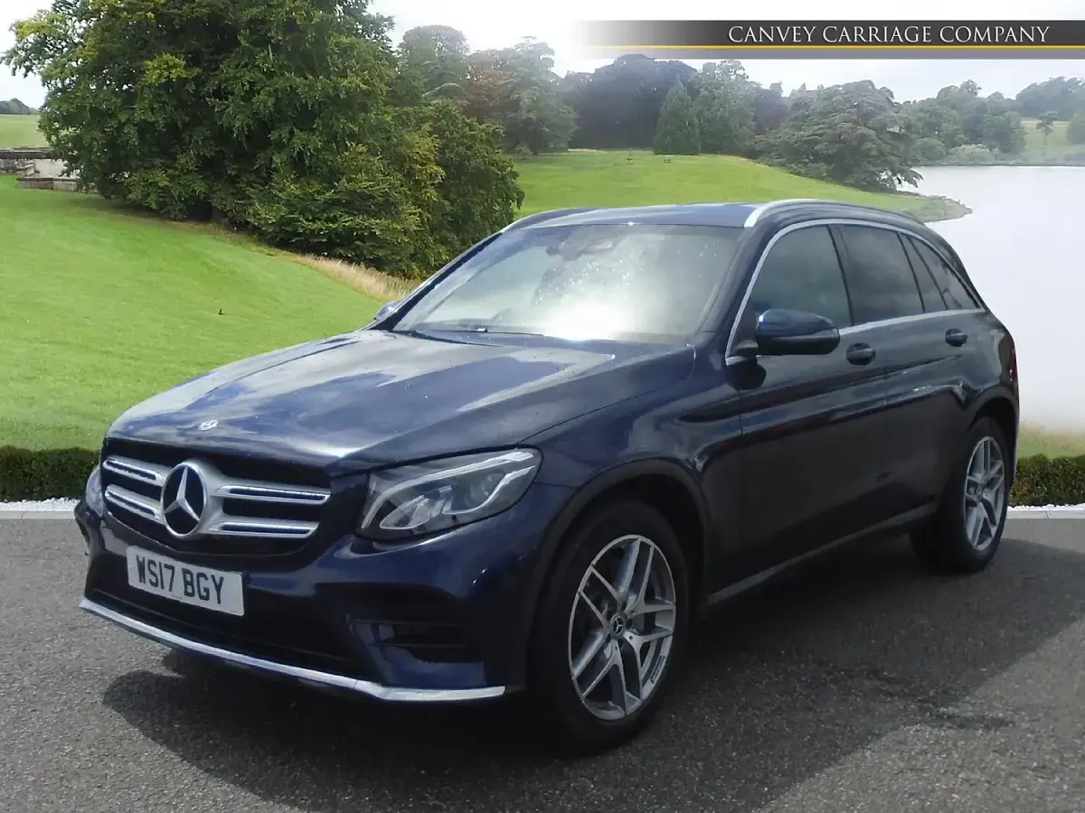 Used Mercedes GLC220 AMG line 2017 Blue SUV